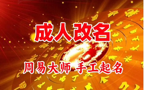大化成人改名-找大师一对一改名先分析后改名
